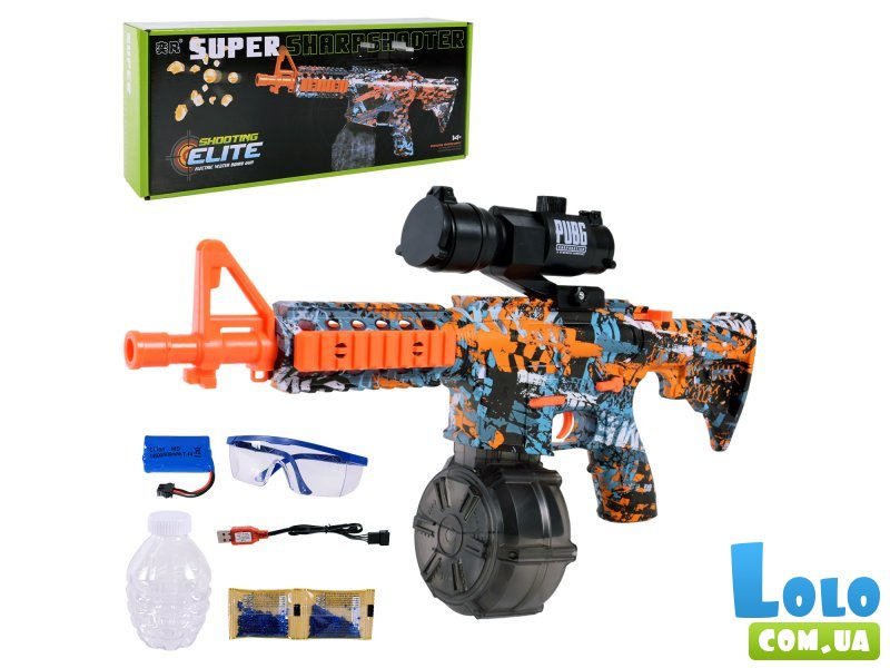 Автомат с гелевыми пулями