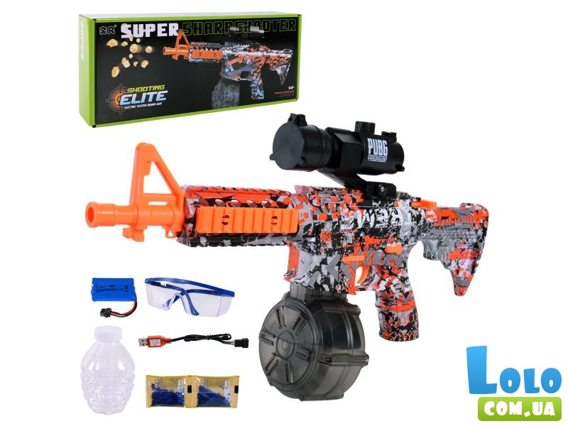 Автомат с гелевыми пулями