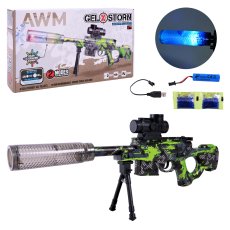 Автомат с гелевыми пулями