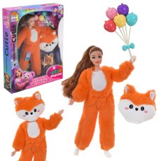 Кукла Emily в костюме лисички