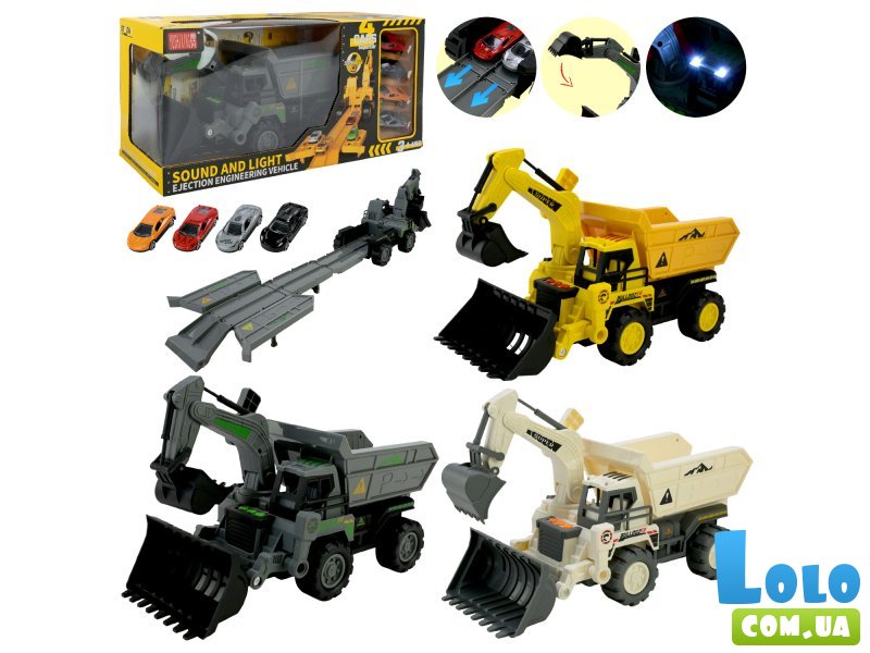 Самосвал с машинами (в ассортименте)