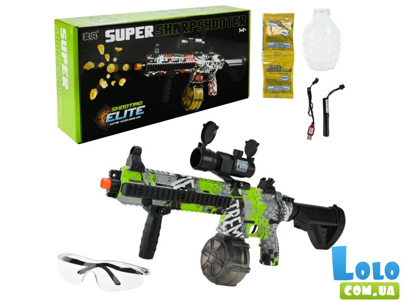 Автомат с гелевыми пулями