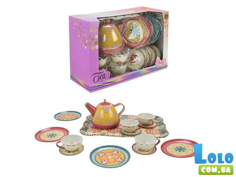 Набор посуды металлической Чайный сервиз