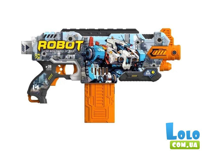 Бластер Robot с мягкими патронами