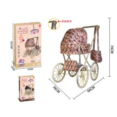 Коляска для кукол с сумкой