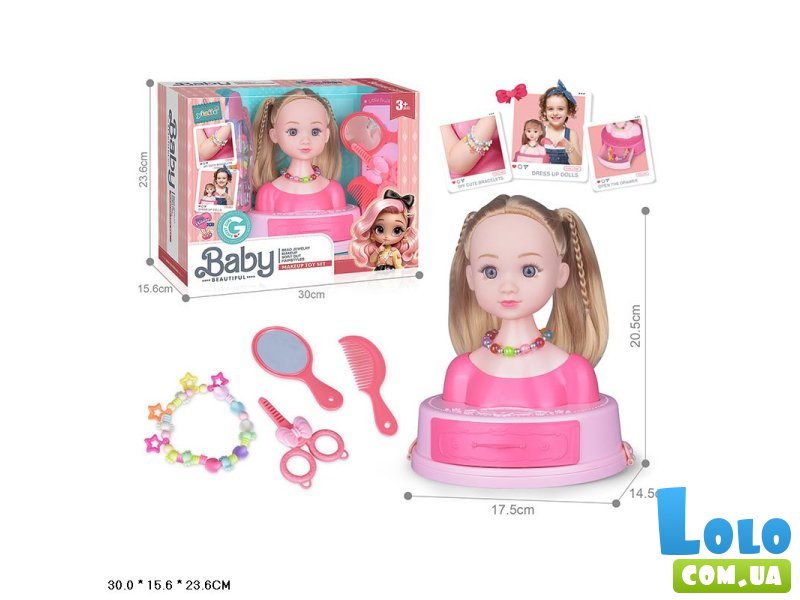 Голова куклы для причесок