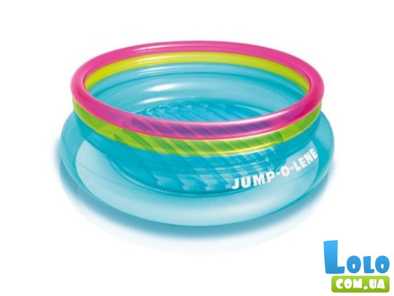 Надувной батут, Intex