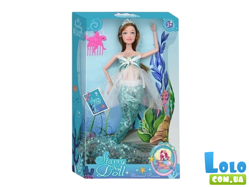 Кукла русалка с аксессуарами