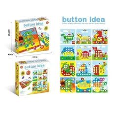 Мозаика 3D для самых маленьких, 46 дет., 12 карточек