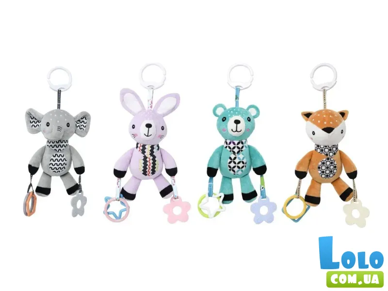 Погремушка-прорезыватель Животное (в ассортименте)