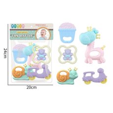 Набор погремушек с прорезывателем