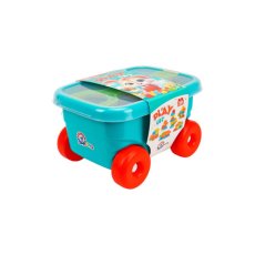 Конструктор в тележке, ТехноК (0557), 50 дет.