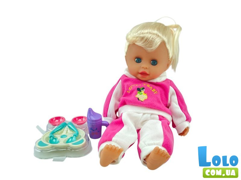 Пупс музыкальный с аксессуарами