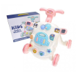 Каталка-ходунки с игровым центром (розовый)