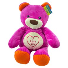 Мягкая игрушка Медведь Лакомка (розовый), 45 см