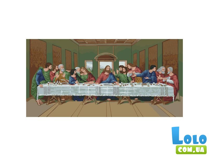 Картина по номерам Тайная вечеря, Art Craft (40х80 см)