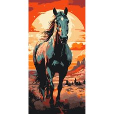 Картина по номерам Horse art, Art Craft (40х80 см)