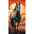 Картина по номерам Horse art, Art Craft (40х80 см)