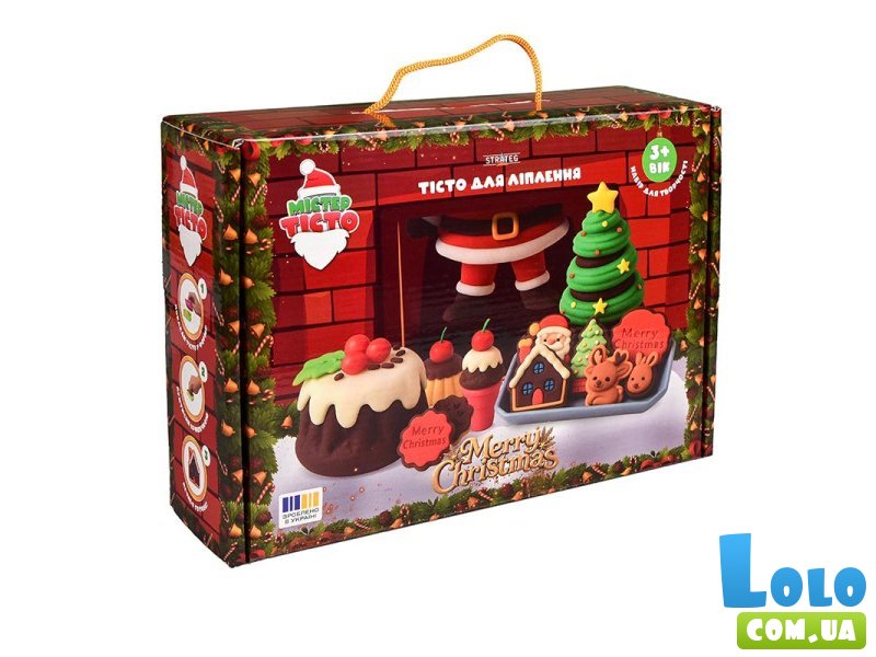 Тесто для лепки Merry Christmas, Strateg