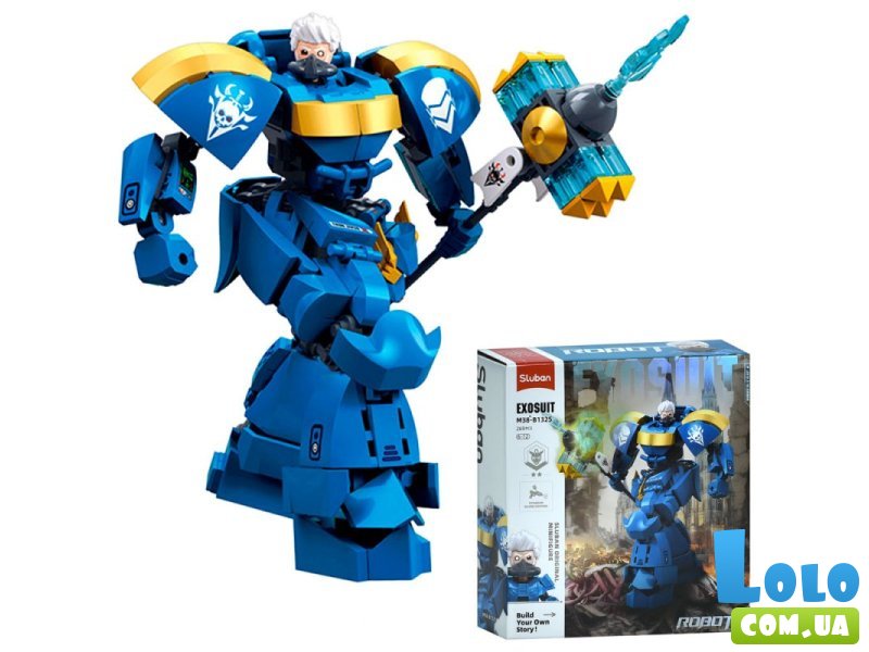 Конструктор Робот-воин, Sluban (M38-B1325), 269 дет.