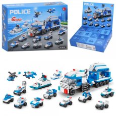 Конструктор адвент-календарь 12в2 Полиция (9113K12)