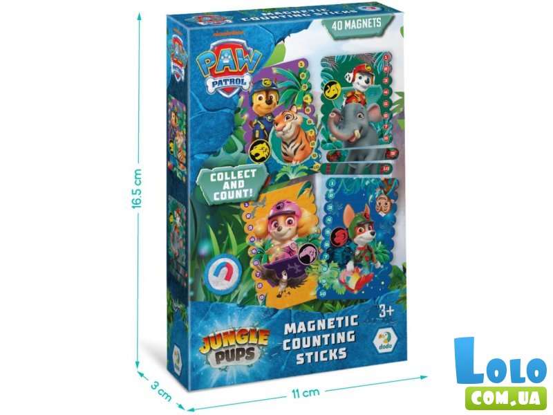 Магнитные палочки для счета Джунгли Paw Patrol, DoDo