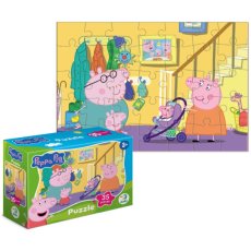 Пазл-мини На прогулку Peppa Pig, DoDo, 35 эл.