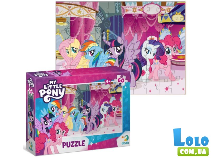 Пазл Друзья пони My Little Pony, DoDo, 60 эл.
