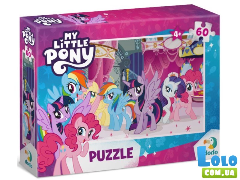 Пазл Друзья пони My Little Pony, DoDo, 60 эл.
