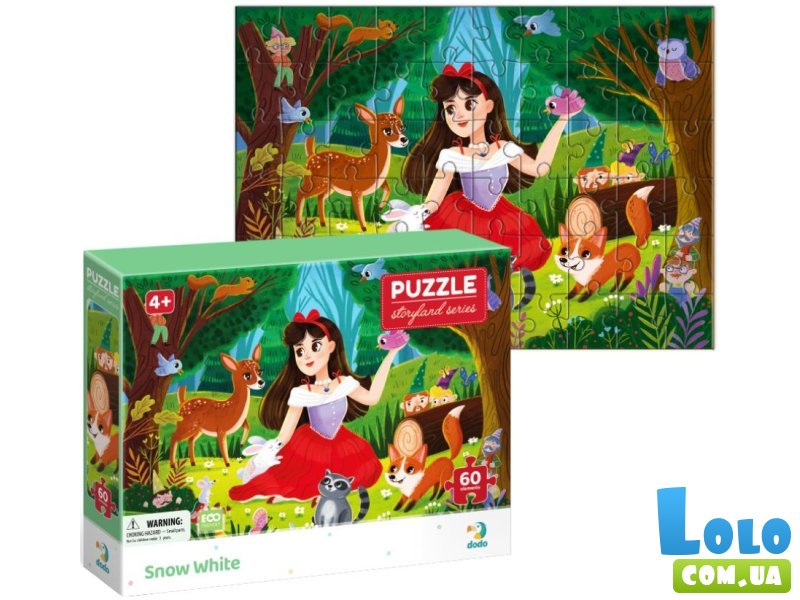Пазл Белоснежка, DoDo, 60 эл.
