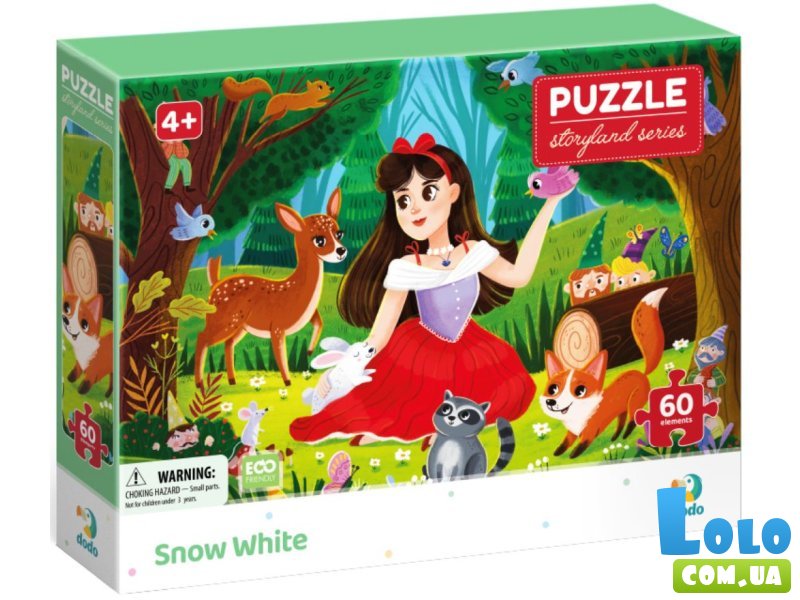 Пазл Белоснежка, DoDo, 60 эл.
