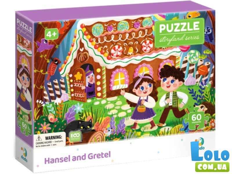Пазл Гензель и Гретель, DoDo, 60 эл.