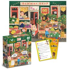 Пазл Летние вкусности Ищи и находи, DoDo, 80 эл.