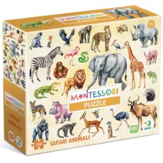 Пазл Животные Сафари Монтессори, DoDo, 200 эл.