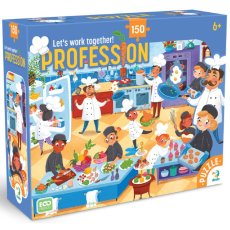Пазл Профессии Повар, DoDo, 150 эл.