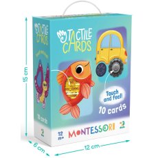 Тактильный набор карточек Монтессори На прогулке, DoDo