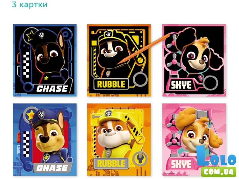 Набор гравюр На работе Paw Patrol, DoDo