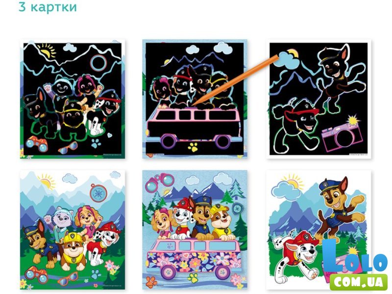 Набор гравюр Жизнь – это приключение Paw Patrol, DoDo