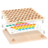 Деревянный сортер с шариками и мозаикой