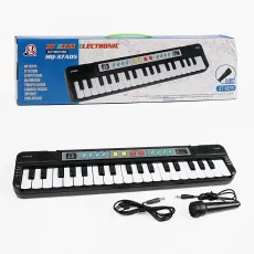 Детский синтезатор с микрофоном