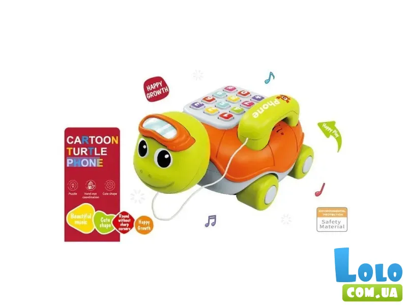 Музыкальная каталка Черепашка