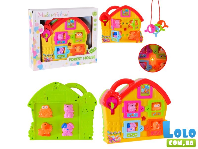 Развивающая игрушка бизипланшет Forest House