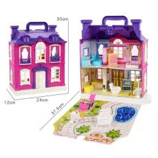 Игрушечный домик с аксессуарами