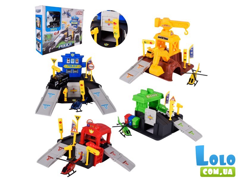 Паркинг с транспортом (в ассортименте)