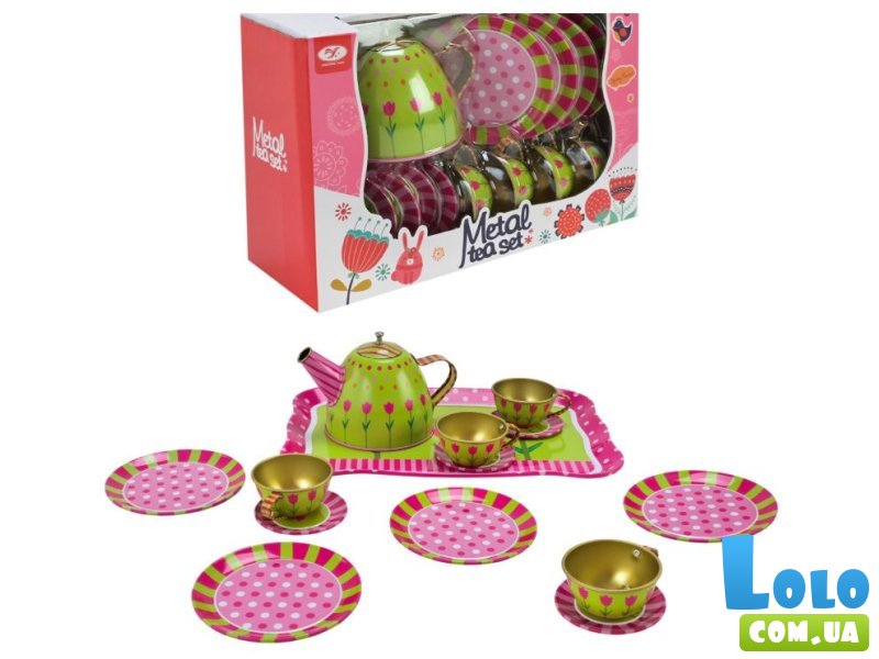 Набор посуды металлической Чайный сервиз