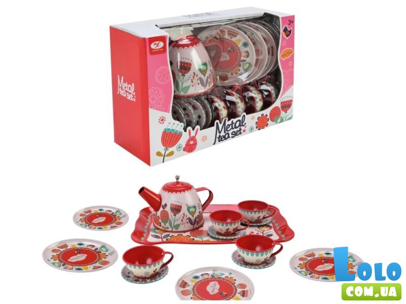 Набор посуды металлической Чайный сервиз