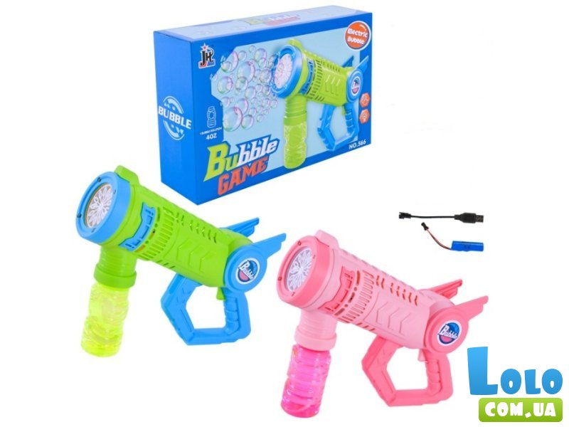 Пистолет с мыльными пузырями (в ассортименте)
