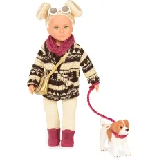 Кукла Lori с собачкой Джек Рассел, 15 см