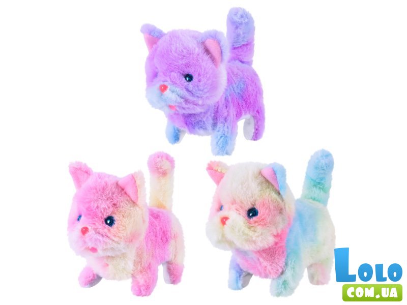 Мягкая игрушка интерактивный котенок (в ассортименте)
