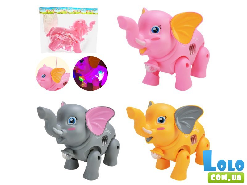 Слон музыкальный (в ассортименте)